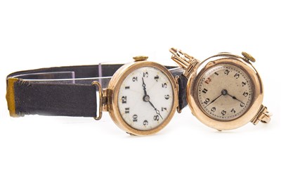 Lot 837 - TWO LADY'S EARLY 20TH CENTURY WATCHES