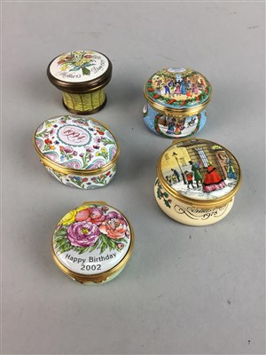 Lot 236 - A COLLECTION OF HALCYON DAYS ENAMELS
