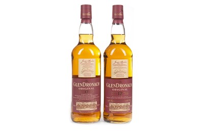 Lot 318 - TWO BOTTLES OF GLENDRONACH AGED 12 YEARS