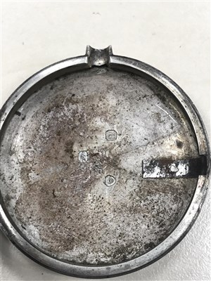 Lot 820 - AN EARLY 19TH CENTURY POCKET WATCH
