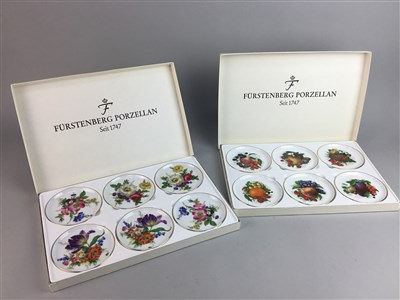 Lot 255 - A COLLECTION OF CERAMIC DISHES INCLUDING ROYAL COPENHAGEN AND CARLTON WARE