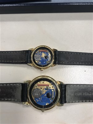 Lot 825 - TWO MAURICE LACROIX WRIST WATCHES