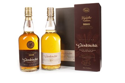 Lot 343 - GLENKINCHIE 1986 DISTILLERS EDITION AND 10 YEARS OLD