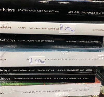 Lot 297 - A GROUP OF AUCTION CATALOGUES