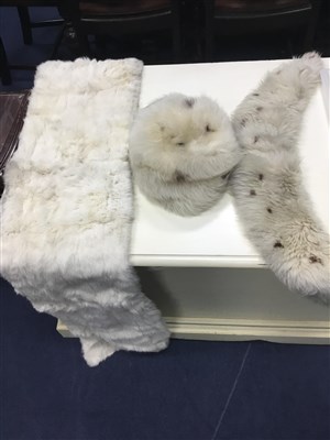 Lot 21 - A LOT OF FURS AND CAMERAS