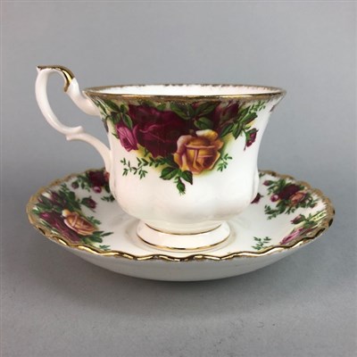 Lot 54 - A ROYAL ALBERT OLD COUNTRY ROSES TEA SERVICE