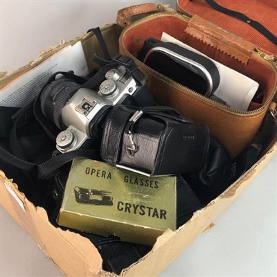 Lot 49 - A LOT OF CAMERAS AND LENSES