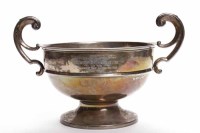 Lot 356 - EARLY GEORGE V SILVER TROPHY CUP maker S...