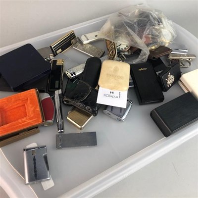 Lot 84 - A COLLECTION OF CIGARETTE LIGHTERS AND WATCHES