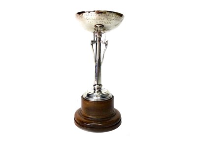Lot 1836 - A CHELSFIELD BRITISH LEGION CHALLENGE CUP SILVER TROPHY