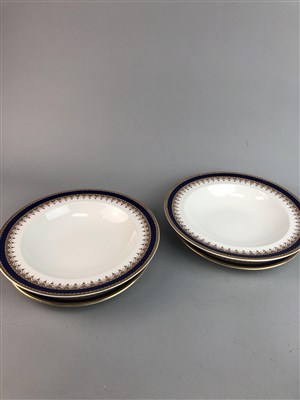 Lot 98 - TWO JAPANESE SATSUMA PLATES AND ROYAL WORCESTER PLATES