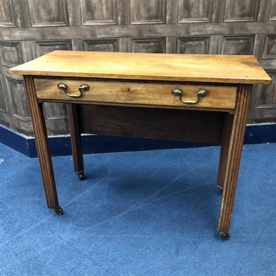 Lot 272 - A 19TH CENTURY DROP LEAF TABLE
