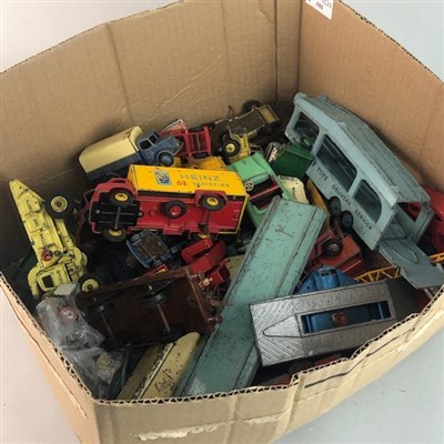 Lot 101 - A LOT OF DINKY AND CORGI MODEL VEHICLES