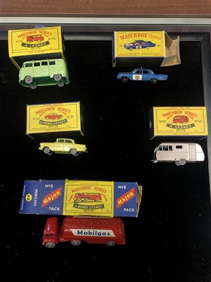 Lot 1542 - A LOT OF BOXED MATCHBOX SERIES LESNEY VEHICLES