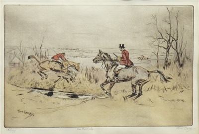 Lot 431 - IN THE VALE, AN ETCHING BY TOM CARR