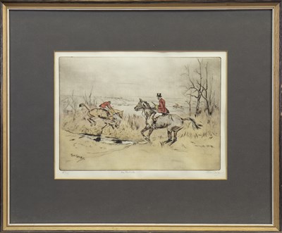 Lot 431 - IN THE VALE, AN ETCHING BY TOM CARR