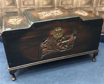 Lot 341 - A CHINESE CAMPHORWOOD BLANKET CHEST