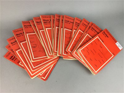 Lot 137 - A COLLECTION OF ORDNANCE SURVEY MAPS