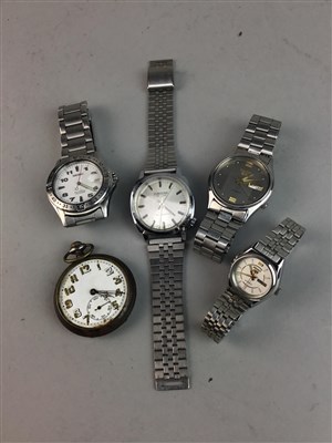 Lot 140 - A COLLECTION OF WATCHES INCLUDING SEIKO