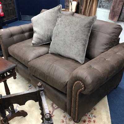 Lot 189 - A HAMISH FORMAL BACK TWO SEATER SOFA