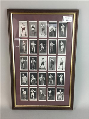 Lot 409 - A LOT OF BOXING PRINTS AND CIGARETTE CARDS