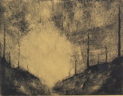 Lot 550 - NEW DAWN, A MONOTYPE BY PHILIP BRAHAM
