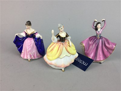 Lot 156 - A LOT OF SIX ROYAL DOULTON FIGURES OF LADIES