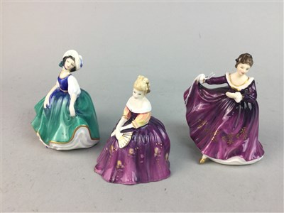 Lot 156 - A LOT OF SIX ROYAL DOULTON FIGURES OF LADIES