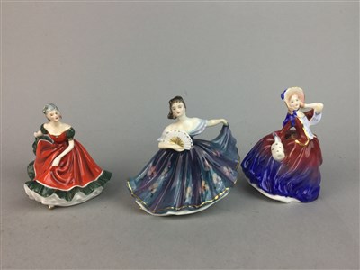 Lot 157 - A LOT OF SIX ROYAL DOULTON FIGURES OF LADIES