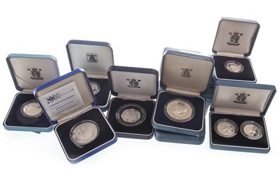 Lot 551 - FIFTEEN SILVER PROOF COINS