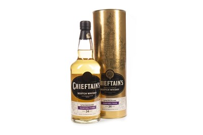 Lot 188 - SPRINGBANK 1970 CHIEFTAIN'S AGED 34 YEARS