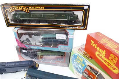 Lot 1561 - A LOT OF LIMA 00 GUAGE LOCOMOTIVES AND OTHER MODEL RAILWAY ITEMS