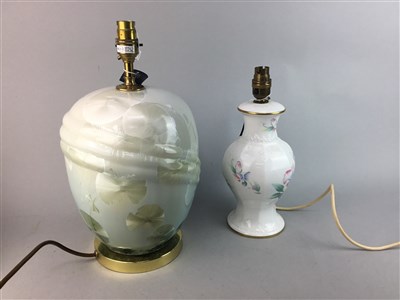 Lot 470 - A STAIGER QUARTZ CARRIAGE CLOCK, TWO OTHER CARRIAGE CLOCKS AND THREE MANTEL CLOCKS