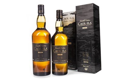 Lot 376 - TWO BOTTLES OF CAOL ILA DISTILLERS EDITION