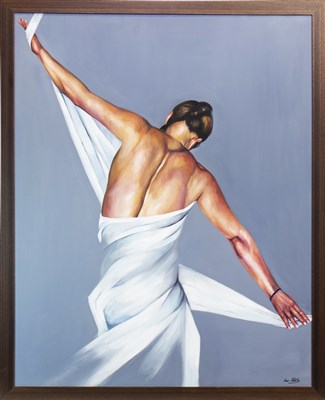 Lot 604 - DANCER, AN OIL BY GREER RALSTON