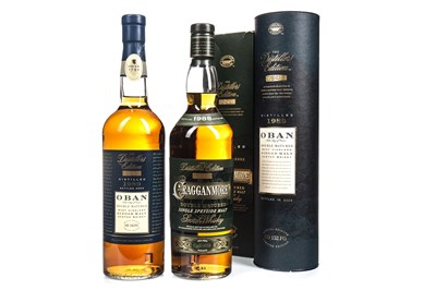 Lot 379 - CRAGGANMORE AND OBAN DISTILLERS EDITION