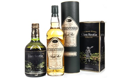 Lot 380 - GLEN SCOTIA 14 YEARS OLD AND AUCHENTOSHAN SELECT