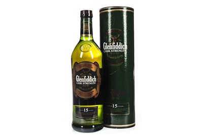 Lot 382 - GLENFIDDICH AGED 15 YEARS CASK STRENGTH - ONE LITRE