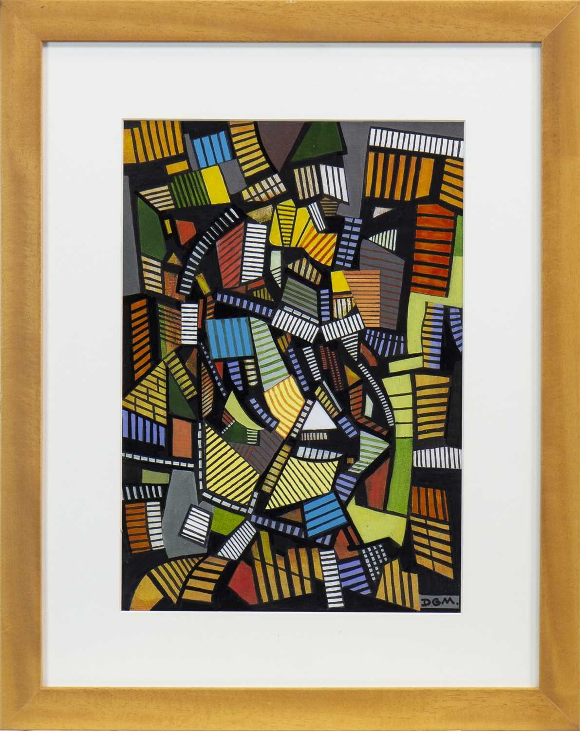 Lot 762 - AN ABSTRACT MIXED MEDIA BY DOUGLAS G MCKECHNIE