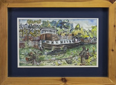 Lot 442 - A PAIR OF WATERCOLOURS BY S G HOUGH
