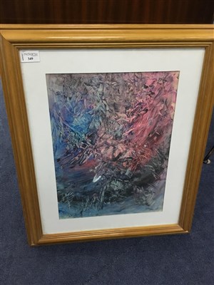 Lot 349 - AN ABSTRACT PAINTING