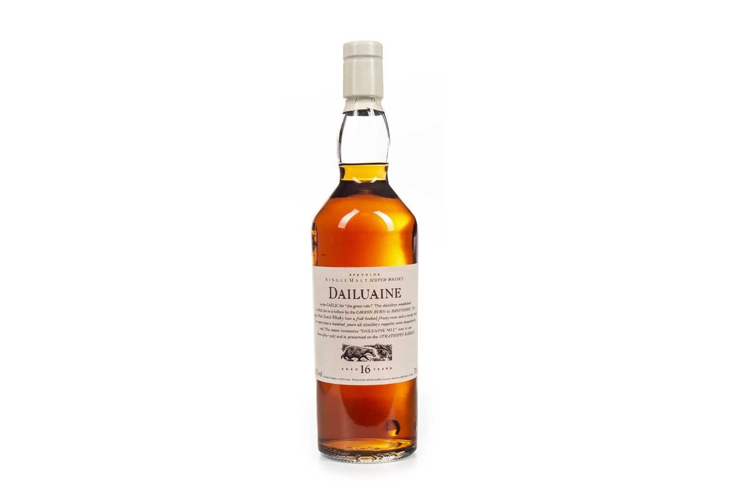 Lot 258 - DAILUAINE AGED 16 YEARS FLORA & FAUNA - FIRST RELEASE