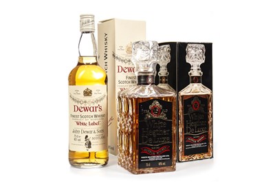 Lot 434 - WHITE HEATHER 15 YEARS OLD AND DEWAR'S WHITE LABEL
