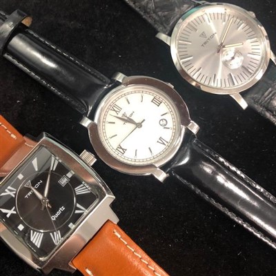 Lot 526 - A LOT OF GENTLEMAN'S FASHION WATCHES