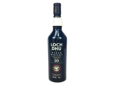 Lot 263 - LOCH DHU 'THE BLACK WHISKY' AGED 10 YEARS