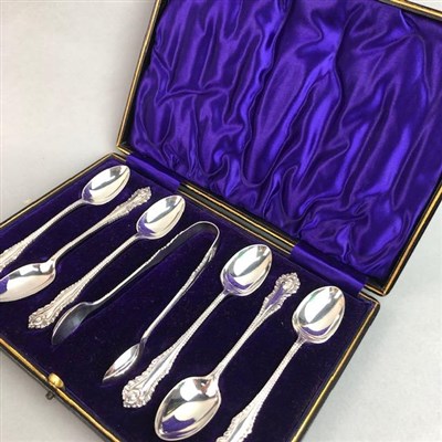 Lot 11 - A LOT OF SILVER AND PLATED CUTLERY