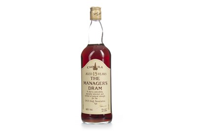 Lot 5 - CAOL ILA MANAGERS DRAM AGED 15 YEARS