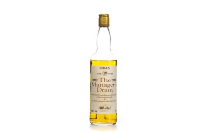 Lot 12 - OBAN MANAGERS DRAM AGED 19 YEARS - LOW FILL