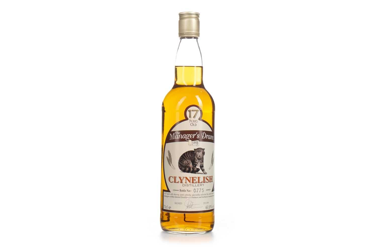 Lot 15 - CLYNELISH MANAGERS DRAM AGED 17 YEARS