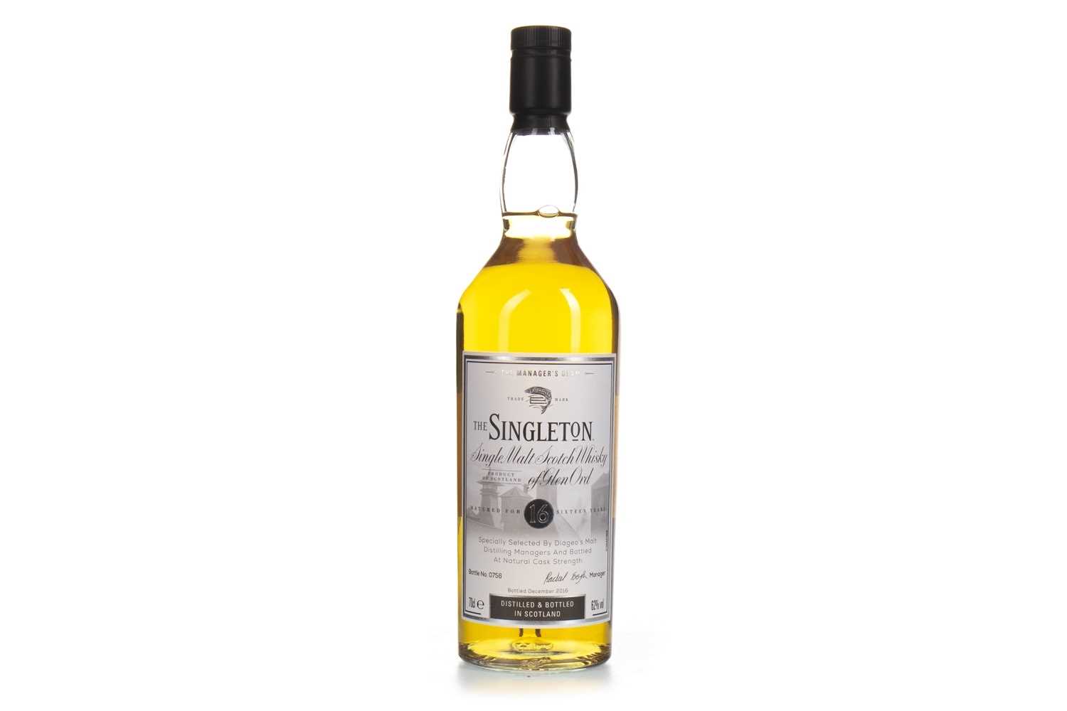 Lot 19 - SINGLETON OF GLEN ORD THE MANAGER'S DRAM AGED 16 YEARS